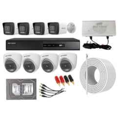 Hikvision Full HD 5MP 8 audio color 5MP Full HD DVR Kit
